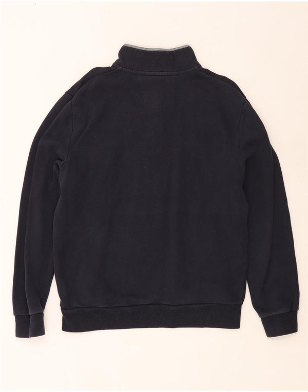 Crew Clothing Herren-Sweatshirt mit Reißverschluss, XL, Marineblau, Baumwolle