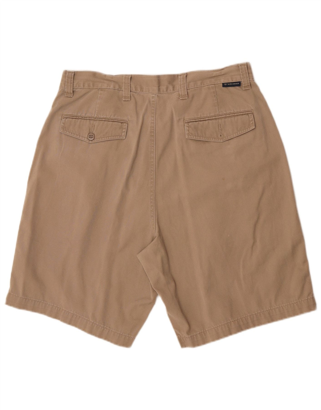 Dockers Herren Chino-Shorts W34 Large Beige Baumwolle