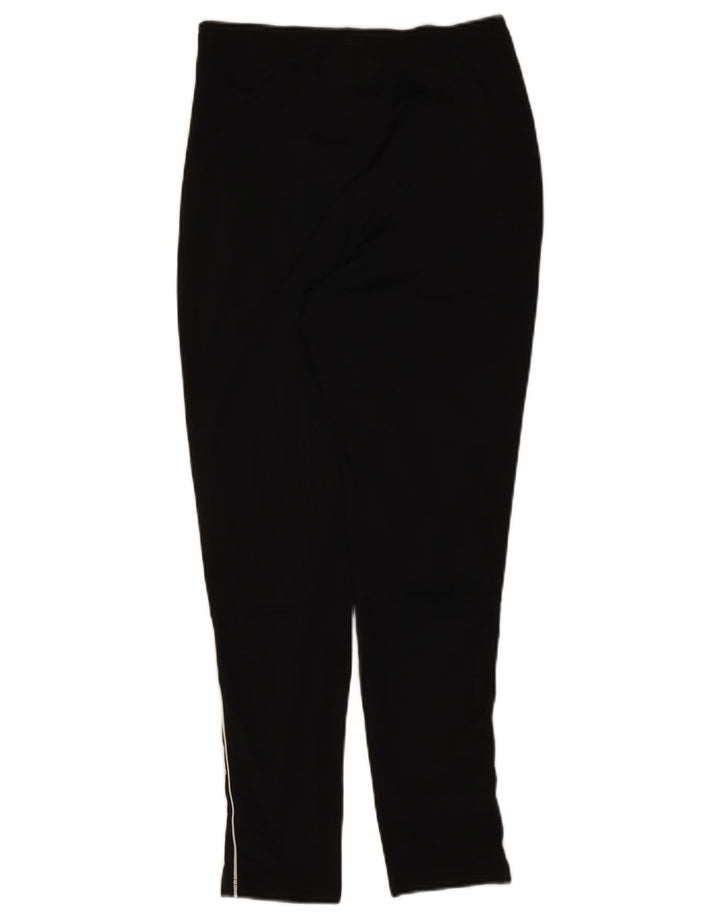 Nike Damen Dri Fit Trainingshose UK 12 Medium Schwarz Polyester