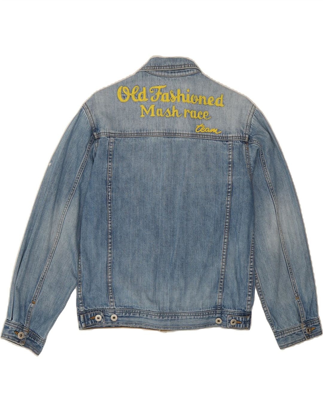 MASH Boys Denim Jacket 13-14 Years Blue Cotton Vintage Mash and Second-Hand Mash from Messina Hembry 