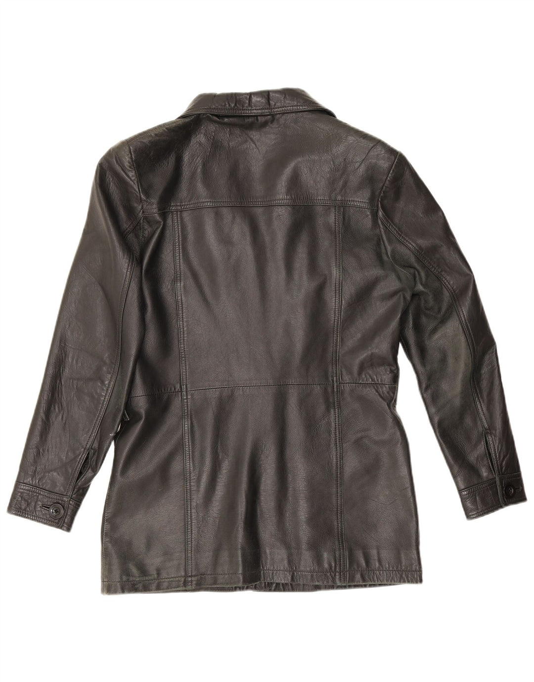 Matinee Damen Lederjacke UK 14 Medium Schwarz