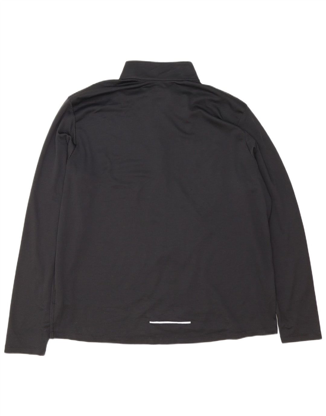 Nike Herren Dri Fit Zip Neck Pullover Trainingsanzug Top 2XL Schwarz Polyester