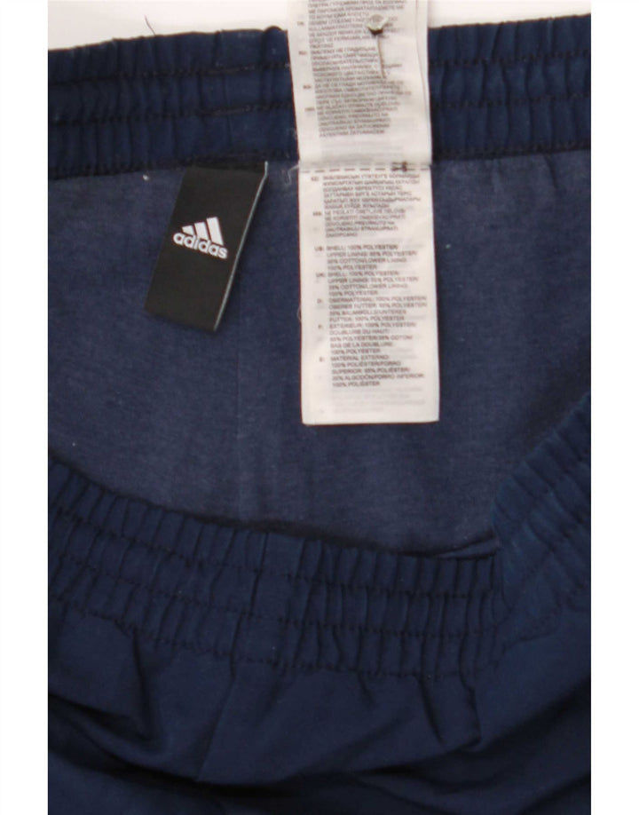 Adidas Herren-Trainingshose, groß, marineblau, Polyester