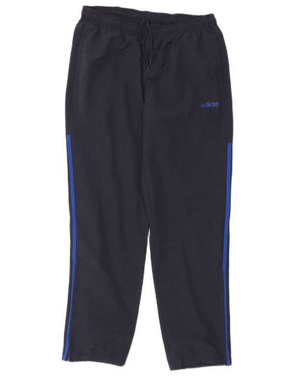 Adidas Herren-Trainingshose, Jogginghose, groß, marineblau, Polyester