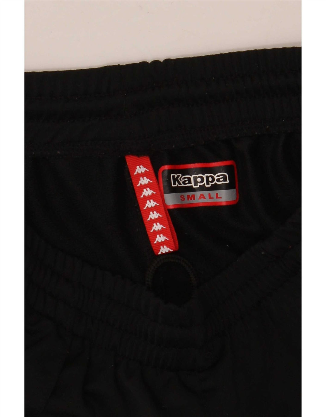 Kappa Herren-Trainingshose mit Grafik, Größe S, Schwarz