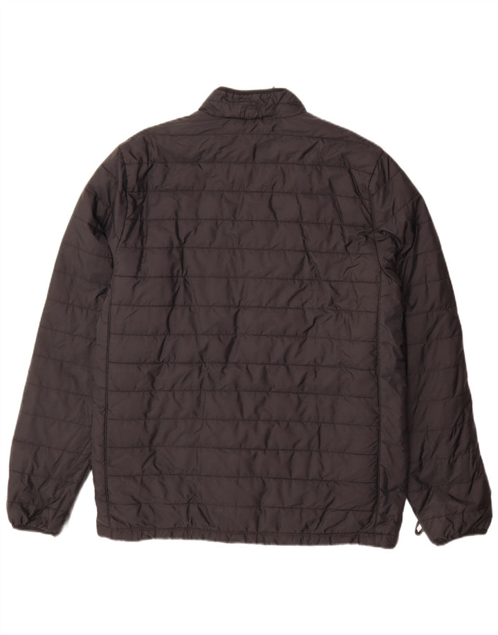Marks & SPENCER Wattierte Herrenjacke UK 38 Mittelschwarzes Polyamid