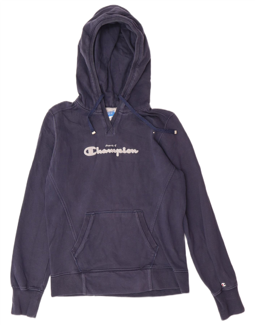 CHAMPION Damen Heritage Classics Kapuzenpullover UK 12 Medium Marineblau