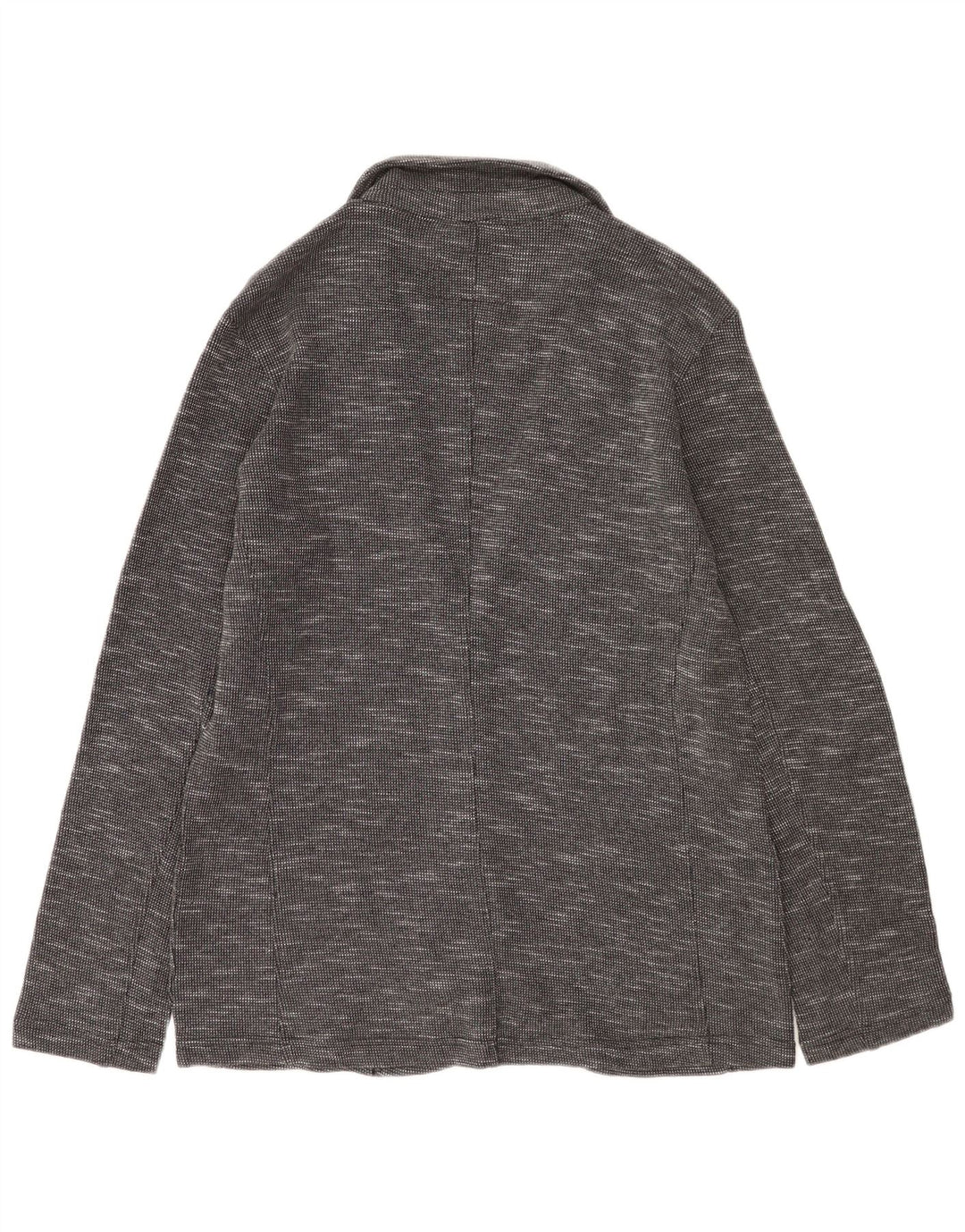 Carrera Herren-Blazer mit 2 Knöpfen, UK 38, mittelgrau gefleckte Baumwolle