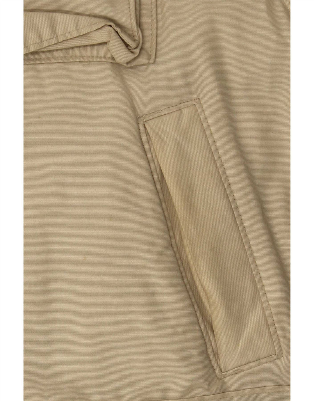 Woolrich Herren-Mantel mit Kapuze, gepolstert, Größe 36, Beige