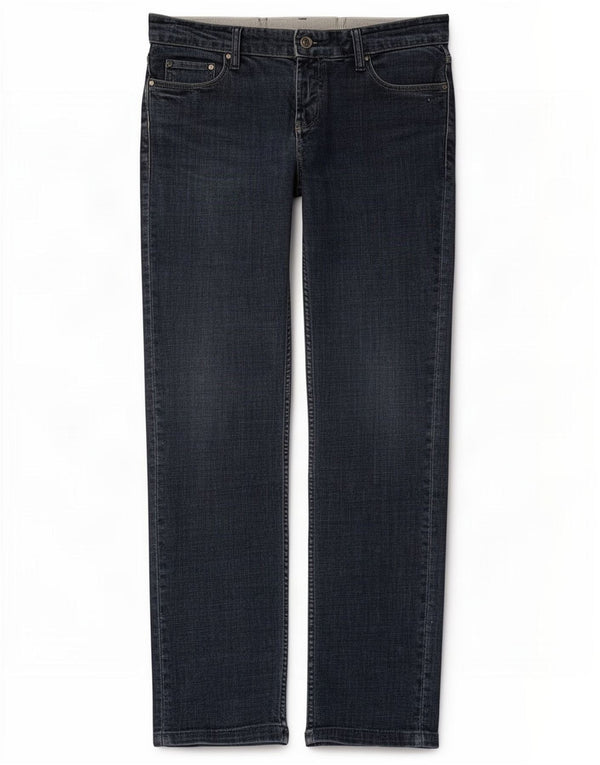 Timberland Damen Straight Jeans W29 L31 Blaue Baumwolle
