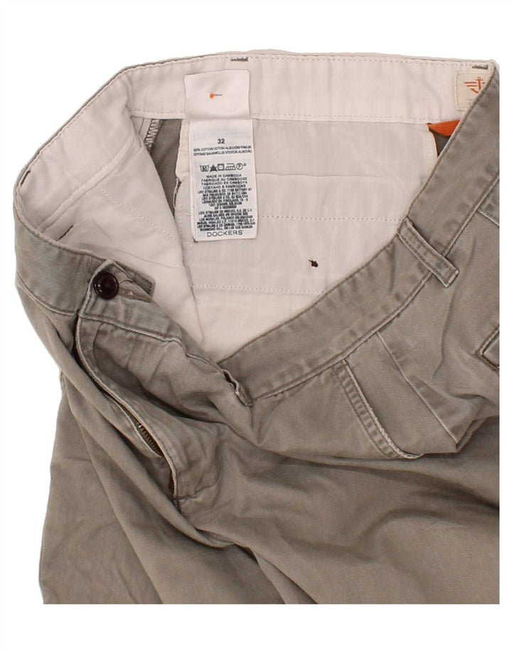 DOCKERS Mens Cargo Shorts W32 Medium Grey Cotton Vintage Dockers and Second-Hand Dockers from Messina Hembry 