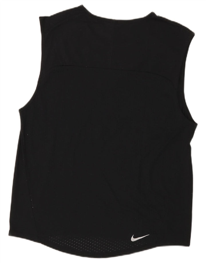 Nike Herren Dri Fit Weste Top Medium Schwarz Polyester