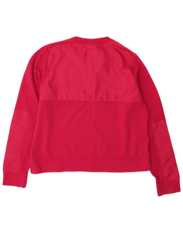 Nike Damen Sweatshirt Pullover UK 16 Large Pink