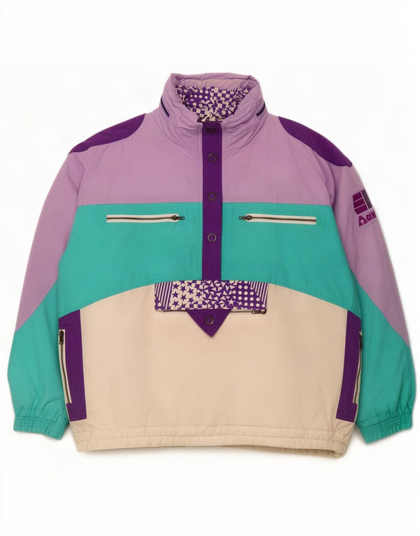 Active Herren-Skijacke US 44 2XL Mehrfarbige Colourblock-Baumwolle