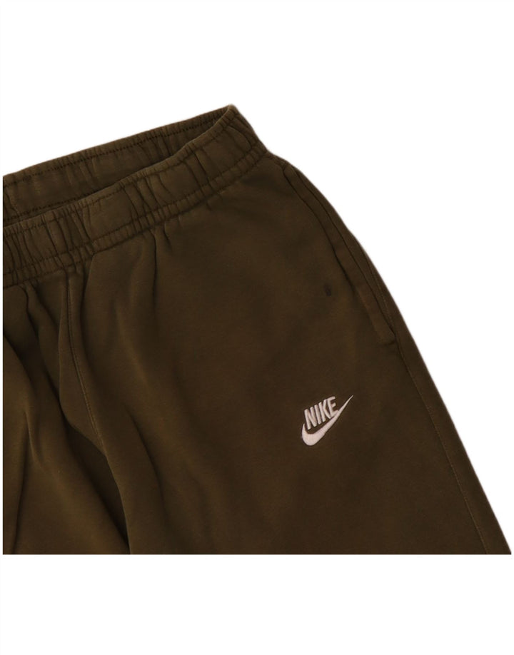 NIKE Herren-Trainingshose, Jogginghose, Größe S, Khaki, Baumwolle