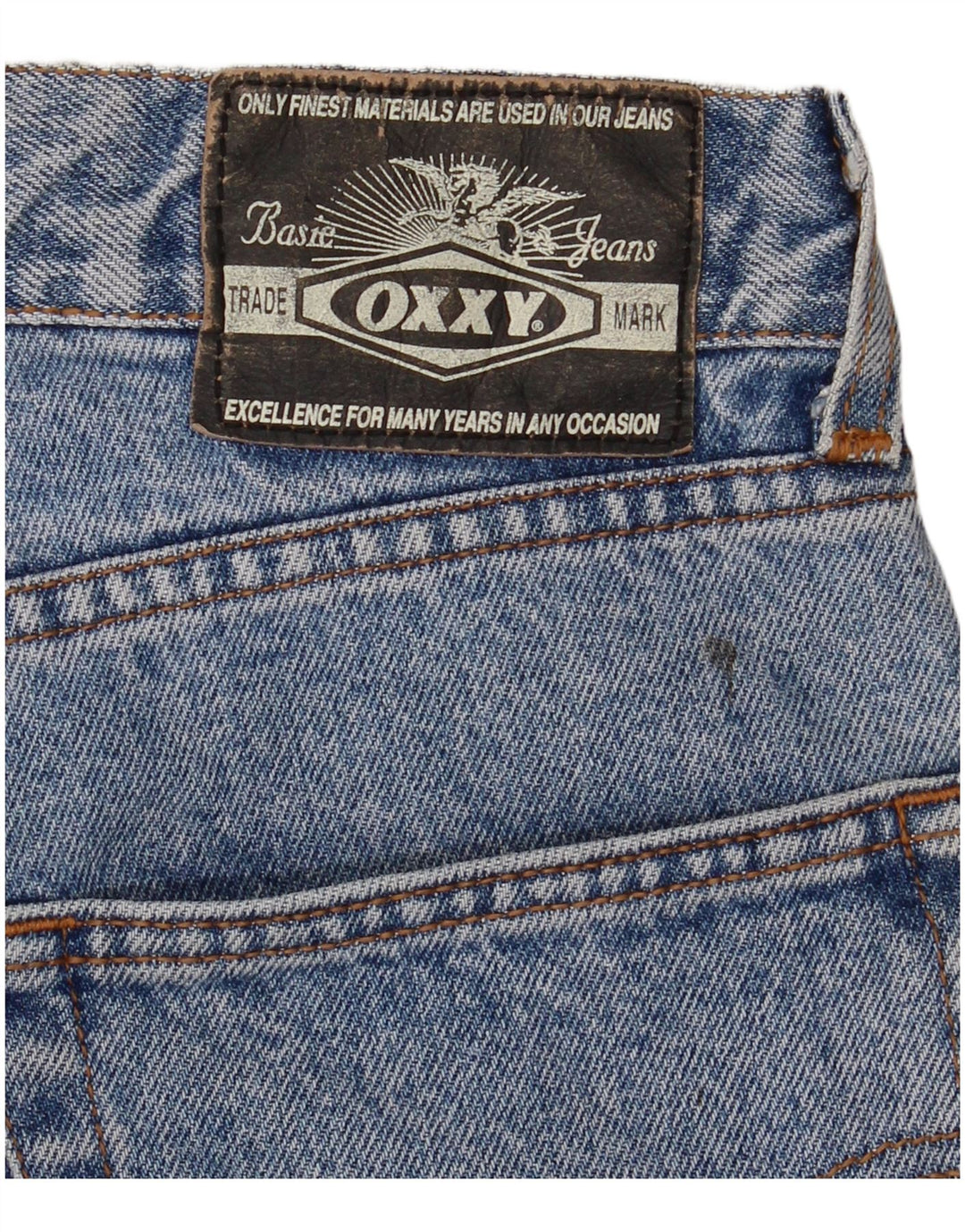 OXXY Damen Straight Jeans W26 L33 Blau