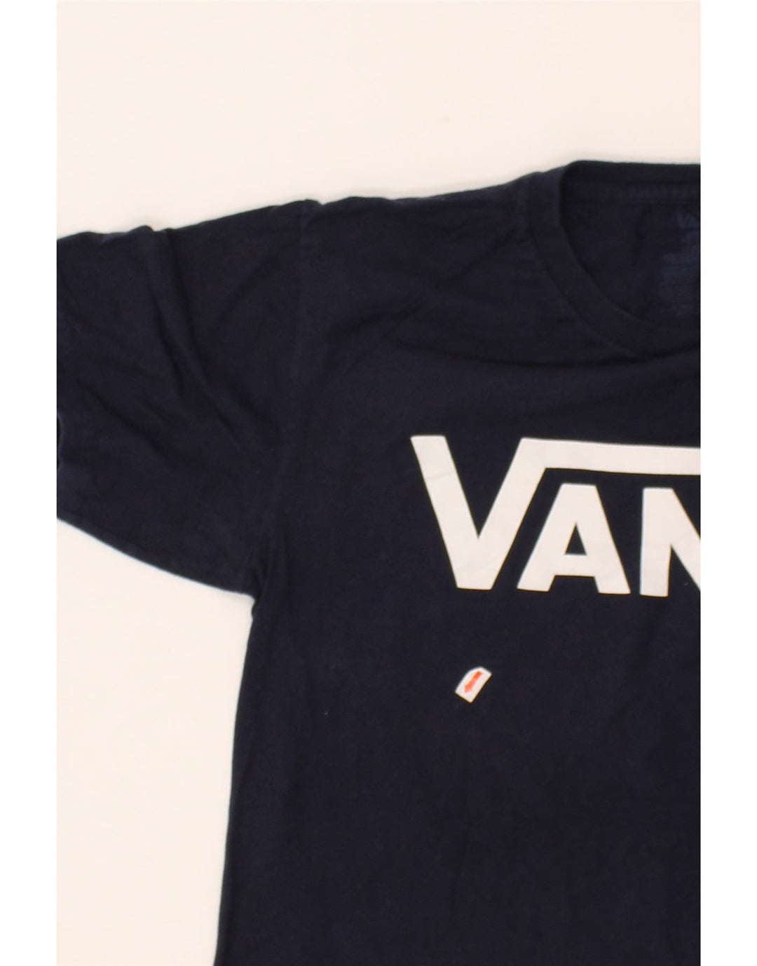 VANS Mens Graphic T-Shirt Top Small Navy Blue Cotton Vintage Vans and Second-Hand Vans from Messina Hembry 