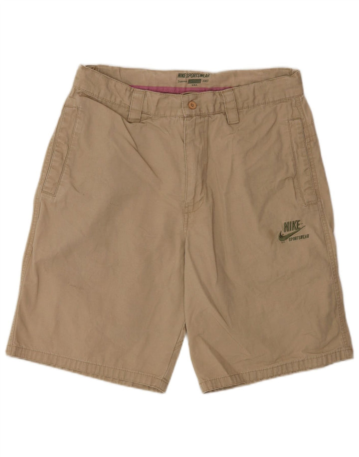 Nike Herren-Chinoshorts, Größe S, W29, Beige, Baumwolle