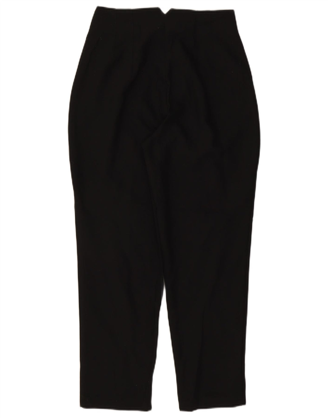 Zara Damen Tapered Freizeithose Medium W28 L26 Schwarz Polyester