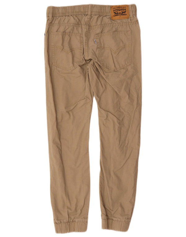 Levi's Jungen-Jogginghose, Freizeithose, 12–13 Jahre, Größe L, W28, L27, Beige, Baumwolle