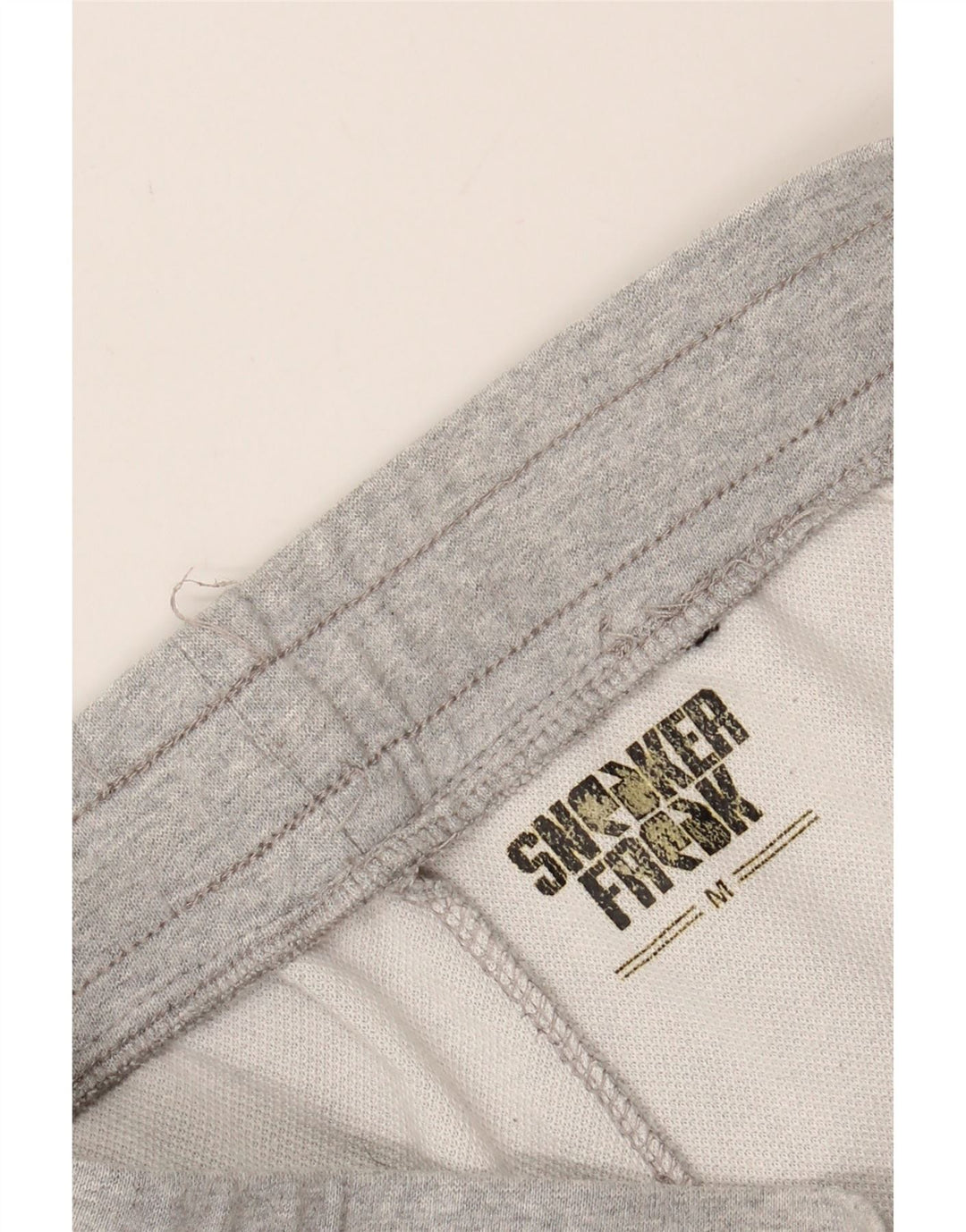 SNEAKER FREAK  Mens Graphic Sport Shorts Medium  Grey Cotton Vintage Sneaker Freak and Second-Hand Sneaker Freak from Messina Hembry 