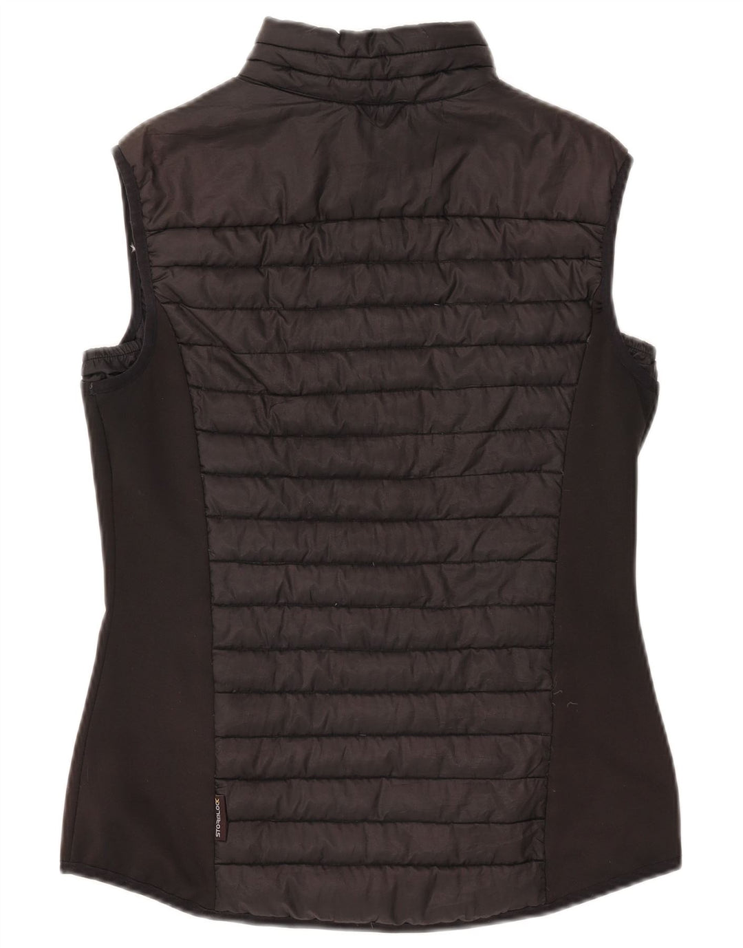 Jack Wolfskin Damen Wattierte Weste UK 12 Medium Schwarz Polyester