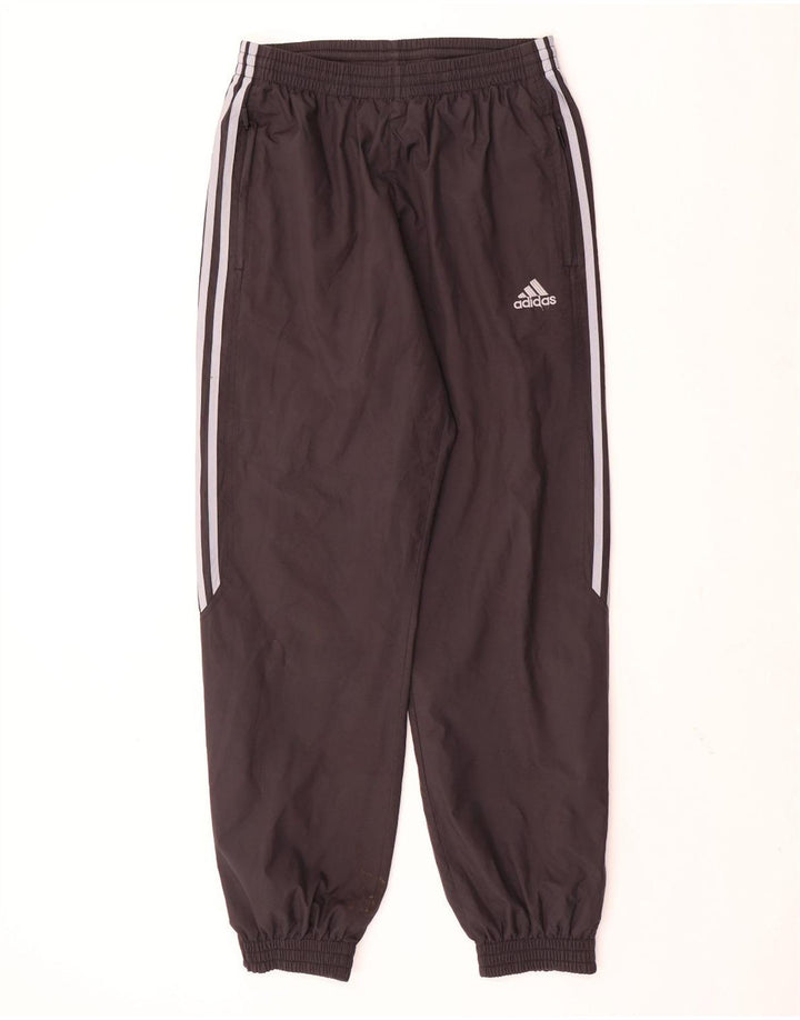 ADIDAS Herren Trainingshose Jogger UK 38/40 Medium Schwarz Polyester