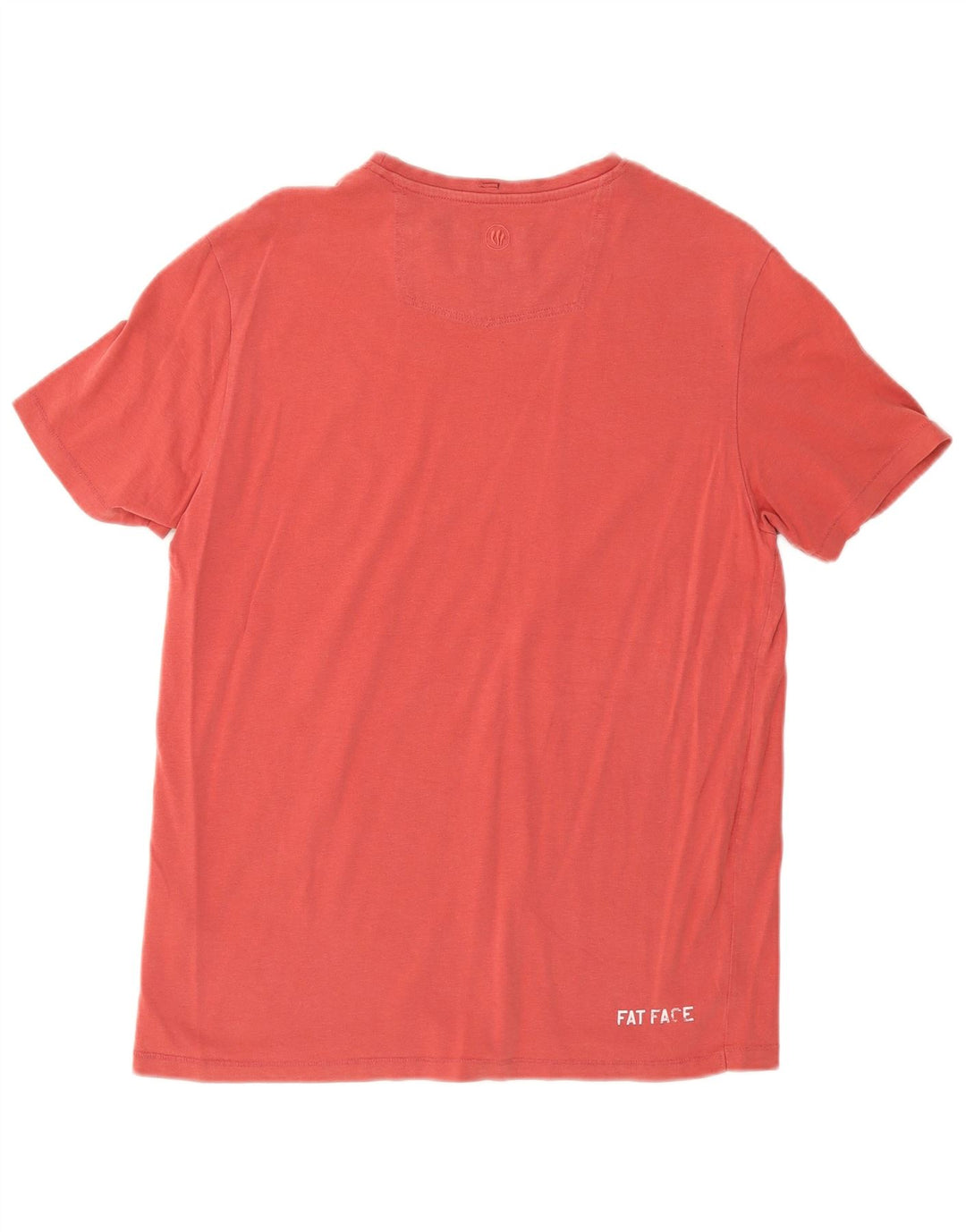 Fat Face Herren-T-Shirt mit Großbritannien-Grafik, mittelrote Baumwolle