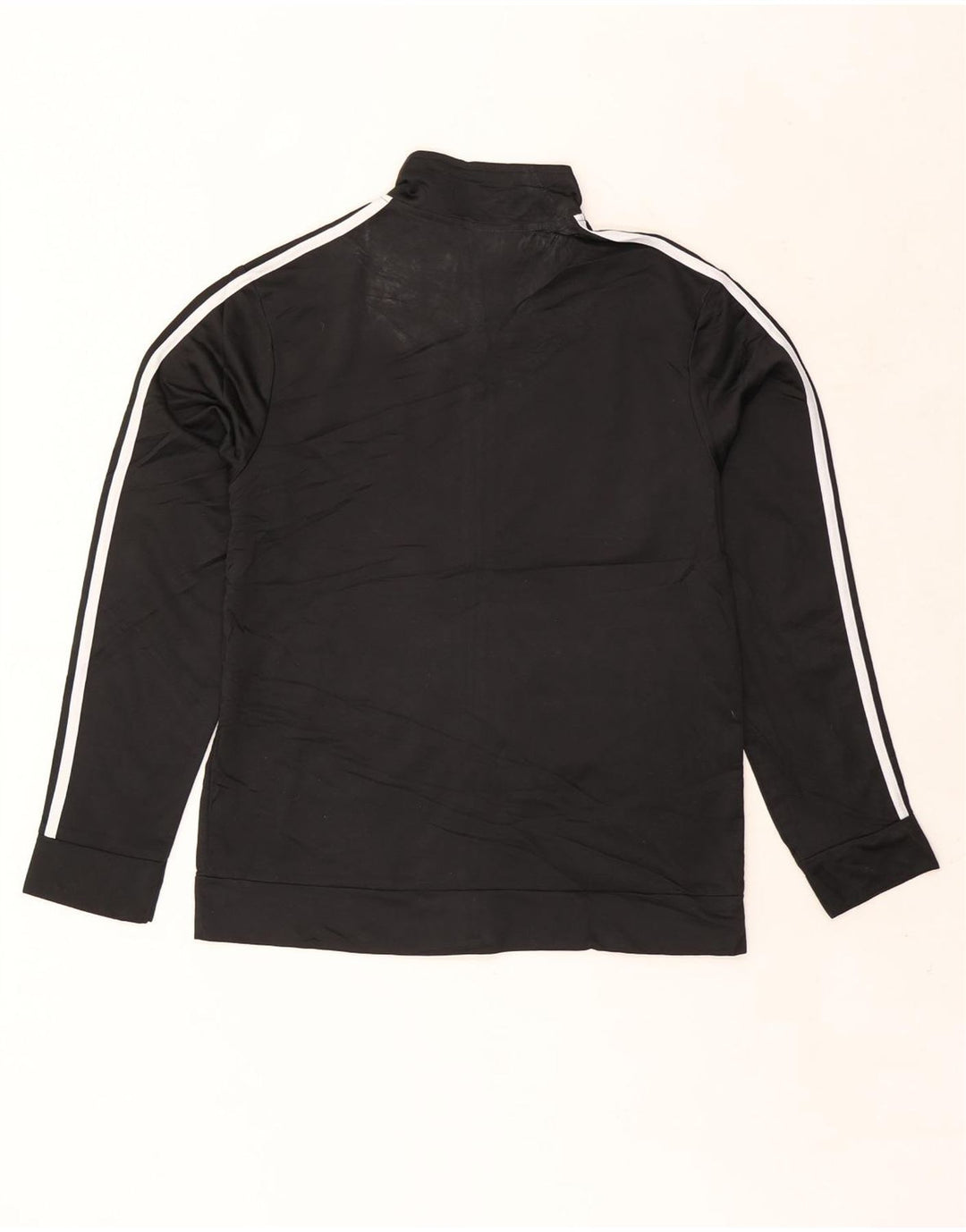 Adidas Jungen Trainingsanzug Top Jacke 13-14 Jahre Schwarz Polyester