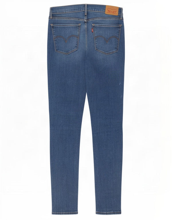 Levi's Damen 710 Super Skinny Jeans W29 L30 Blau