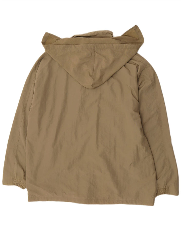 Diadora Herren-Regenjacke mit Kapuze, UK 40, Größe L, Khaki, Polyamid