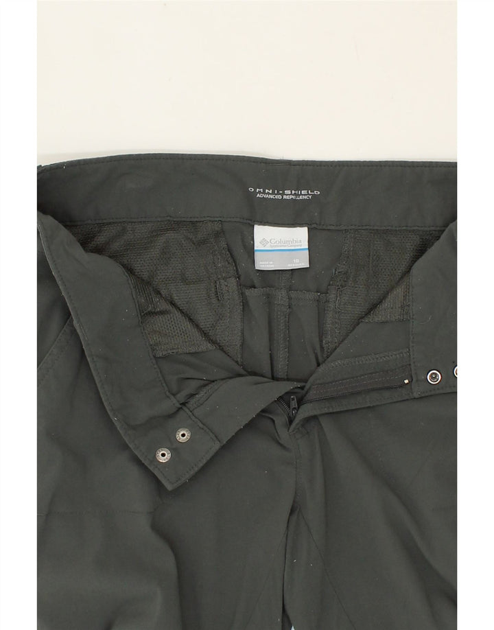 COLUMBIA Womens Straight Cargo Trousers US 10 Large W32 L32 Grey Vintage Columbia and Second-Hand Columbia from Messina Hembry 