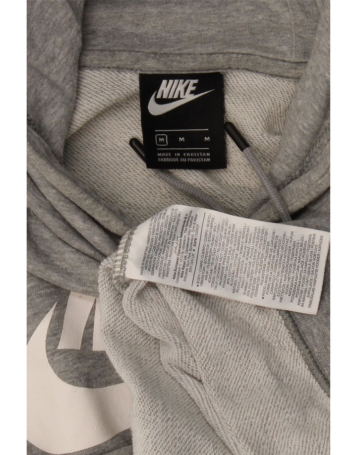 NIKE Herren-Kapuzenpullover mit Grafik, mittelgrau gesprenkelte Baumwolle
