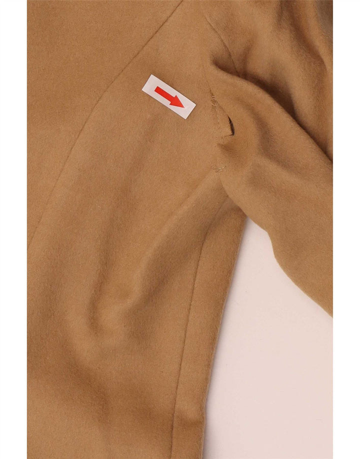Basler Damen-Blazerjacke mit 6 Knöpfen, UK 12, Mittelbeige, klassische Schurwolle
