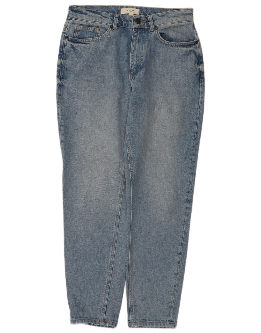 Reiss Herren Tapered Jeans W30 L28 Blaue Baumwolle