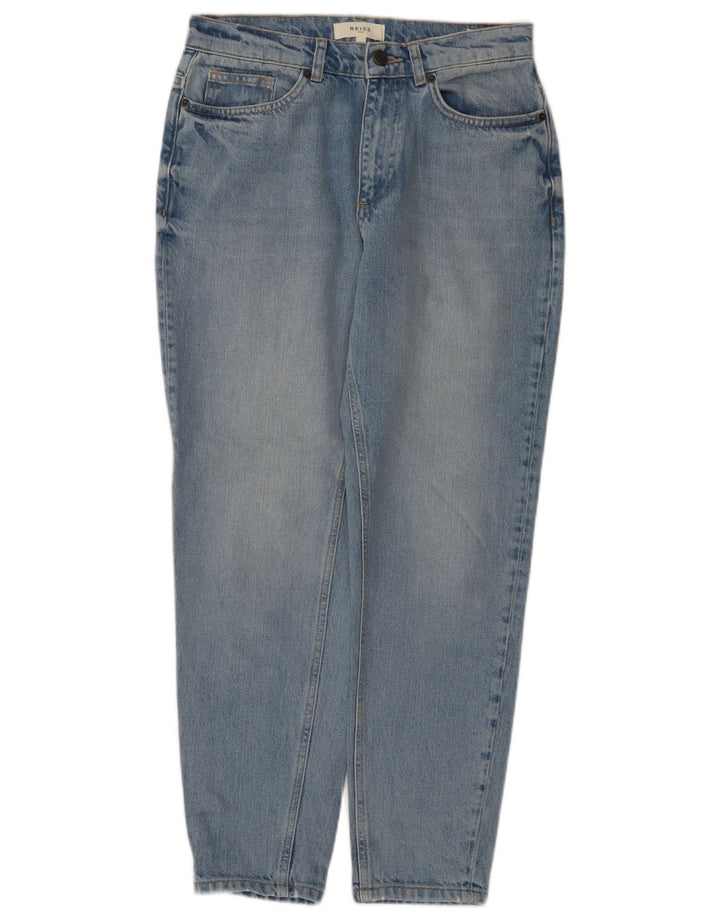 Reiss Herren Tapered Jeans W30 L28 Blaue Baumwolle
