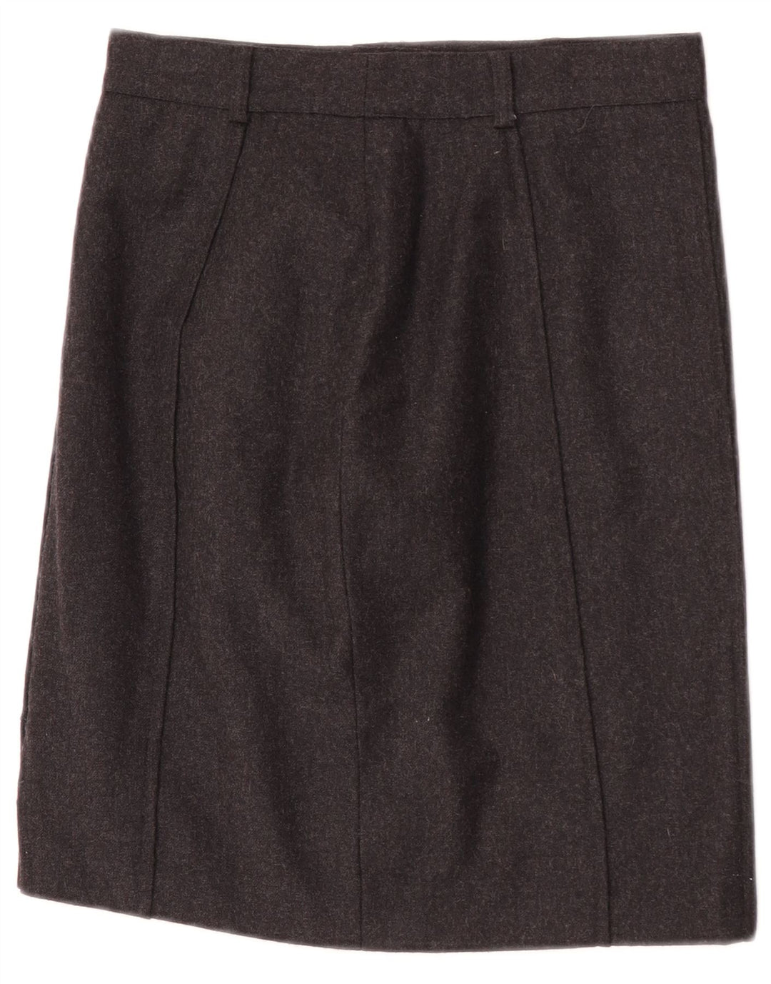 Vintage Damen Gerader Rock W26 Klein Grau