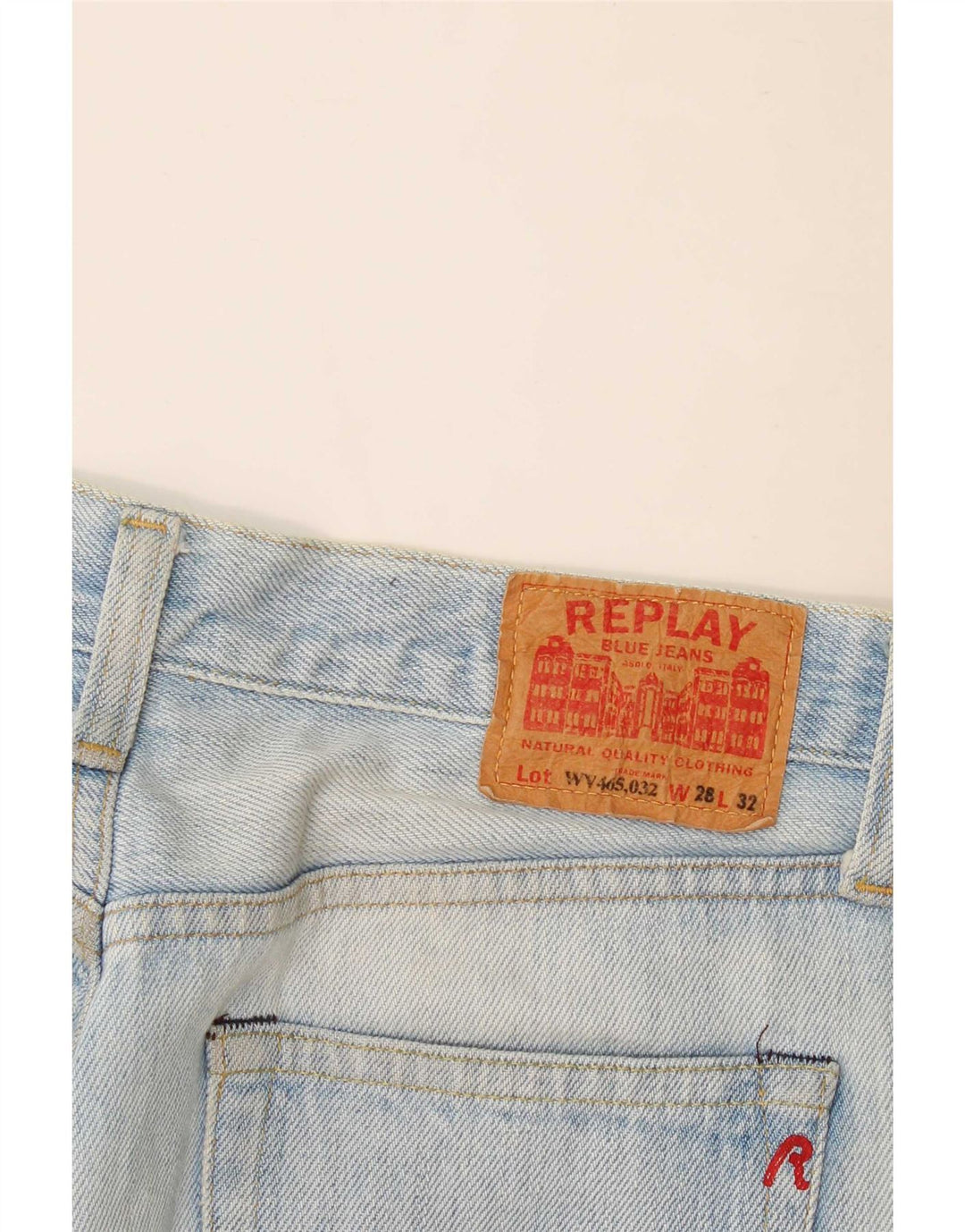Replay Damen Schlagjeans W28 L25 Blau