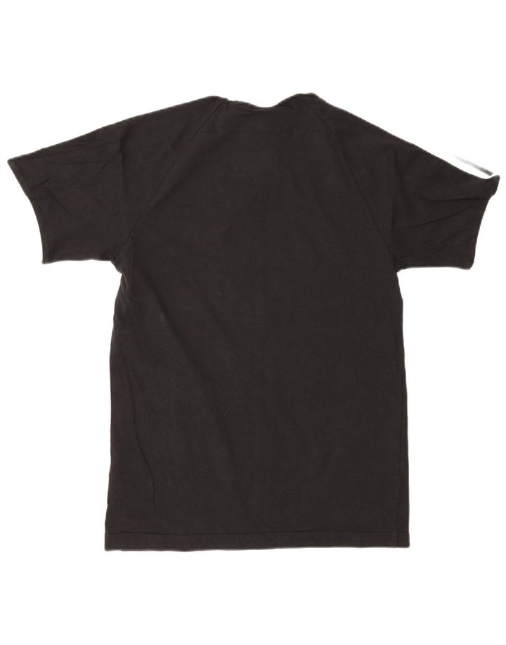 Adidas Herren T-Shirt Top Small Schwarz Baumwolle
