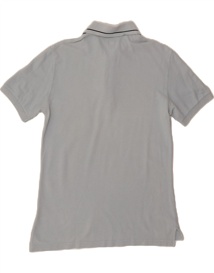 ARMANI JEANS Mens Polo Shirt Large Blue Cotton Vintage Armani Jeans and Second-Hand Armani Jeans from Messina Hembry 