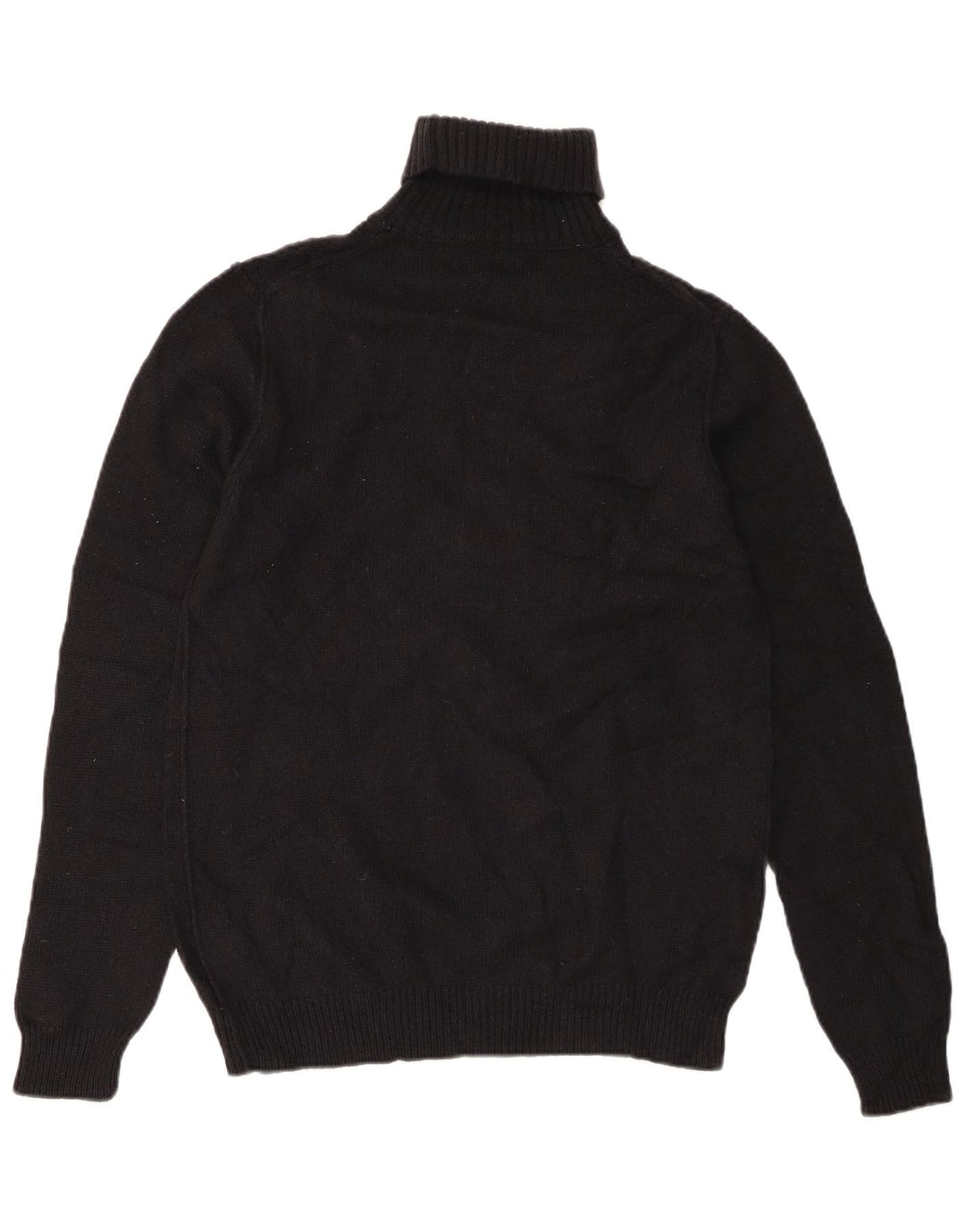 Sun68 Rollkragenpullover für Herren, mittelschwarze Wolle