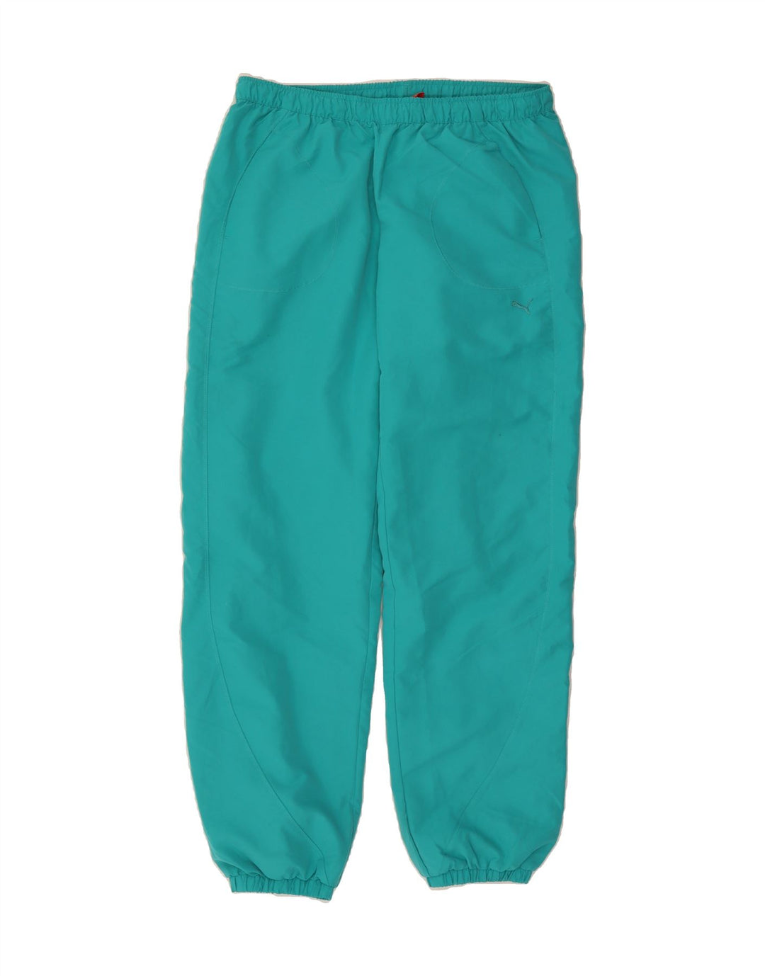 PUMA Womens Tracksuit Trousers Joggers UK 14 Large Turquoise Polyester Vintage Puma and Second-Hand Puma from Messina Hembry 