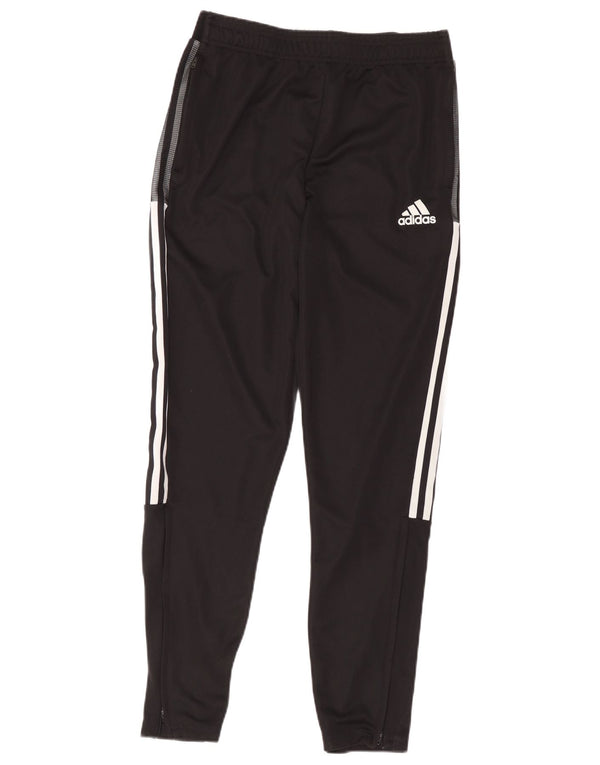 Adidas Jungen Aeroready Trainingshose 15–16 Jahre, schwarzes Polyester