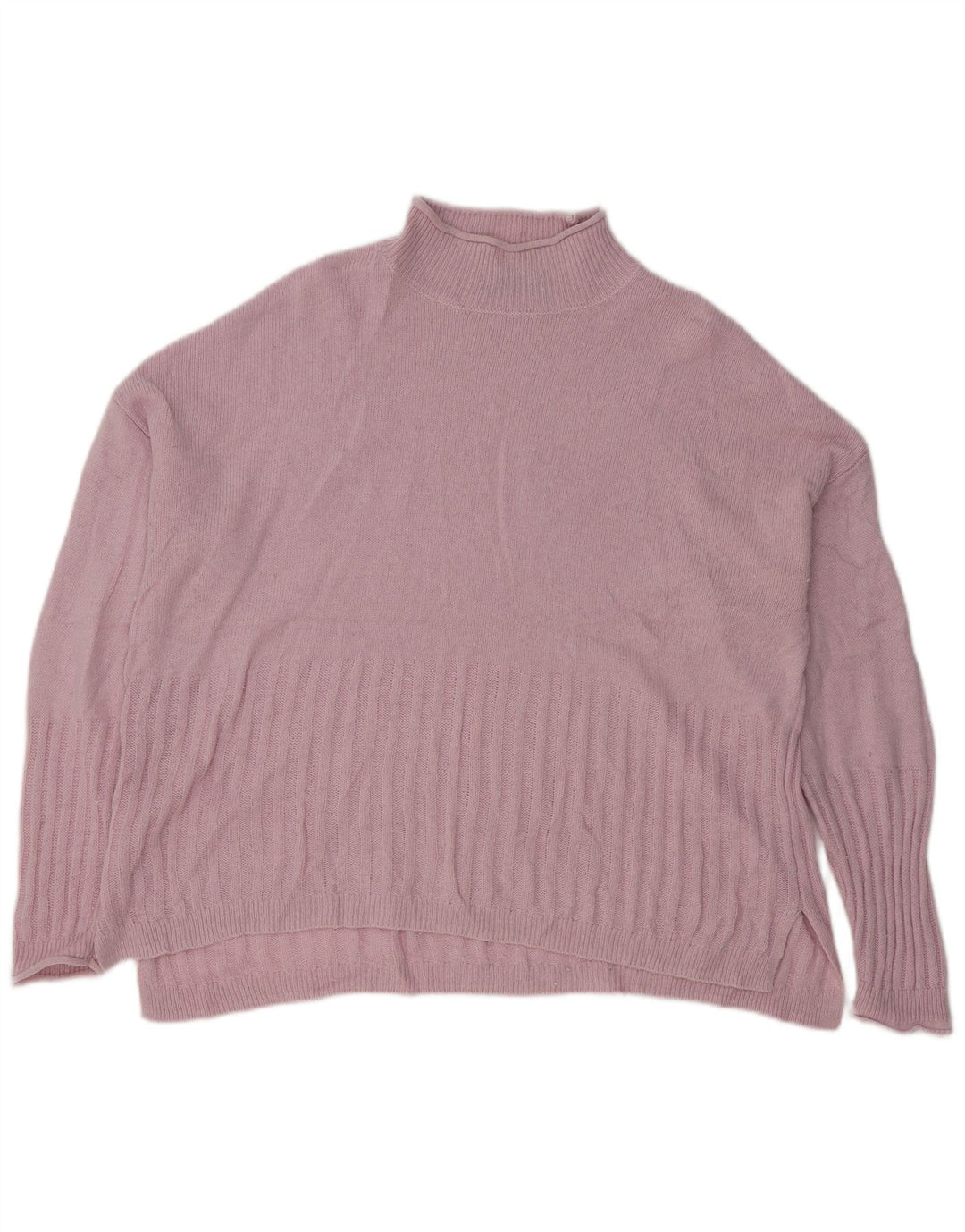 Marks & Spencer Damen-Pullover mit Rollkragen, Gr. 16, Rosa