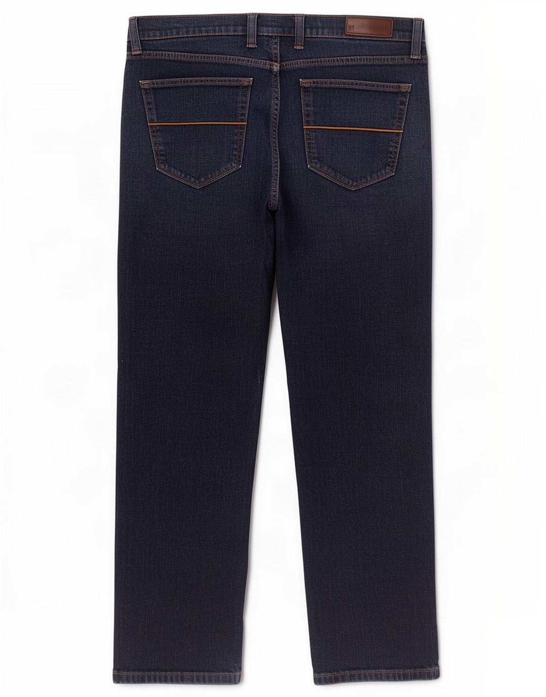 Marks & Spencer Herren Straight Jeans W36 L31 Marineblaue Baumwolle