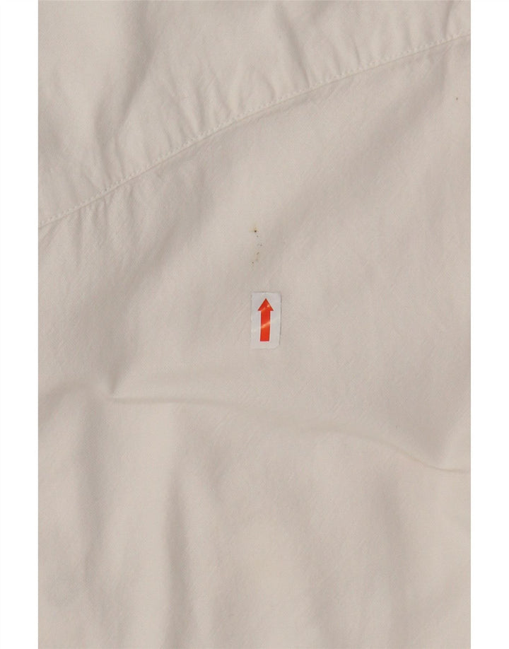 ALLEY DOCKS Herrenhemd 2XL Weiße Baumwolle