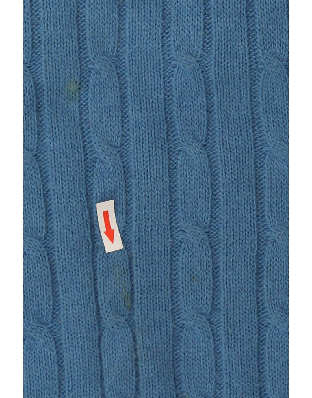 Vintage Herren Pullover mit Rundhalsausschnitt, Größe L, Blau