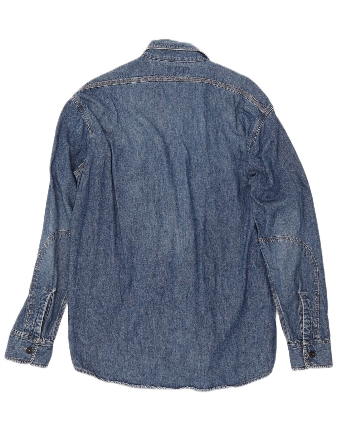 Diesel Herren-Jeanshemd, kleine blaue Baumwolle