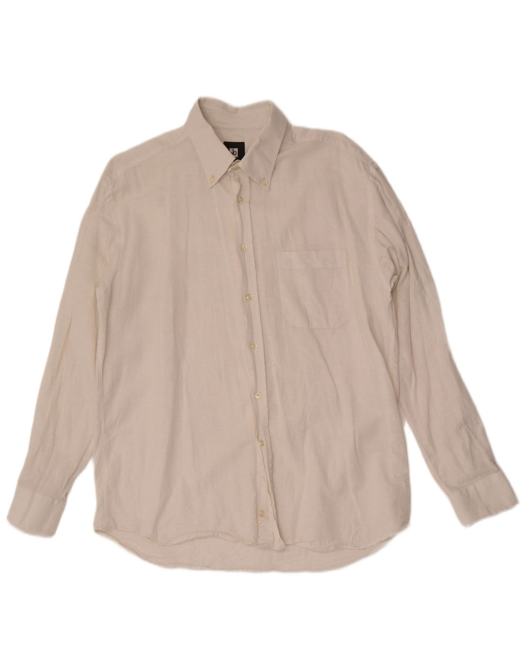 ROCCOBAROCCO Herrenhemd Größe 44 17 1/2 XL Weiß