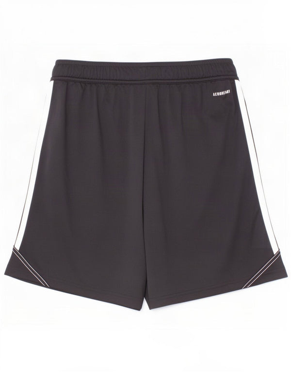 Adidas Jungen Aeroready Sportshorts 13–14 Jahre, schwarzes Polyester